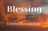 Blessing SATB choral sheet music cover